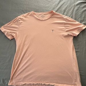 All Saints XL Orange Shirt